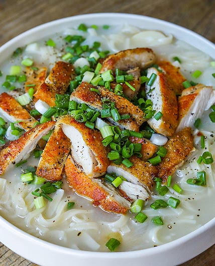 Korean Chicken Noodle Soup Dak Kalguksu
