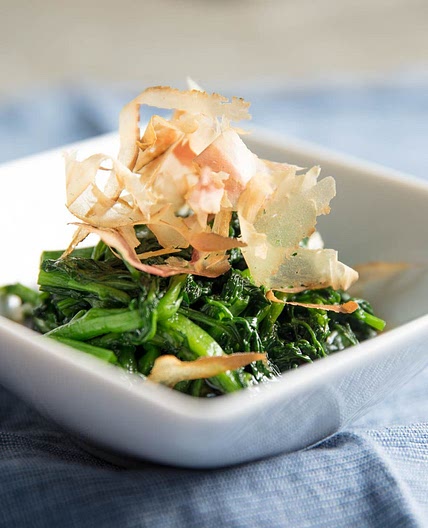 Ohitashi (Japanese Blanched Greens With Savory Broth) Recipe