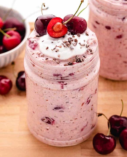 Cherry Overnight Oats