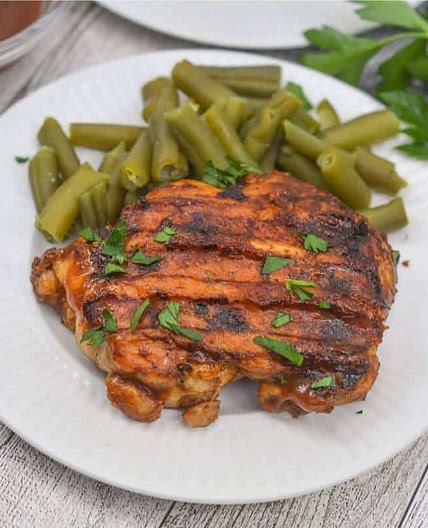 BBQ Boneless Chicken Thighs