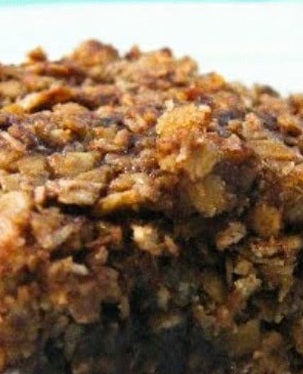 Scottish Banana, Coconut & Chocolate Chip Flapjacks