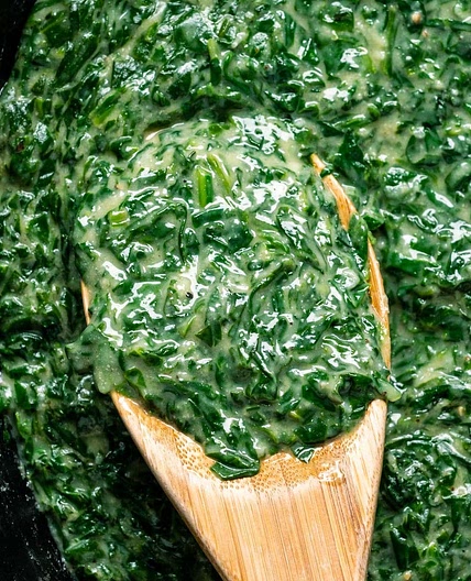 Vegan Creamed Spinach