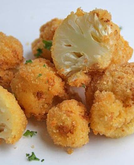 Panierter Blumenkohl