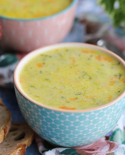 Zucchini Soup with Carrot