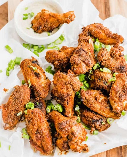 Extra Crispy Whole Cajun Chicken Wings