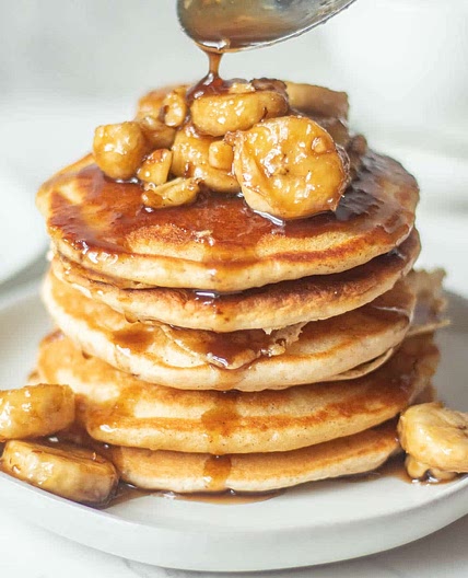 Bananas Foster Recipe - Banana Topping for Pancakes