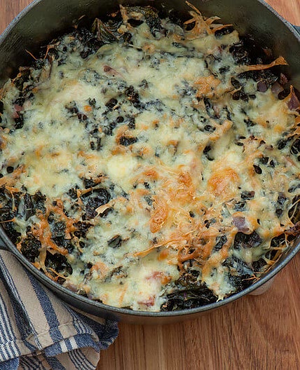 Killer Kale Gratin