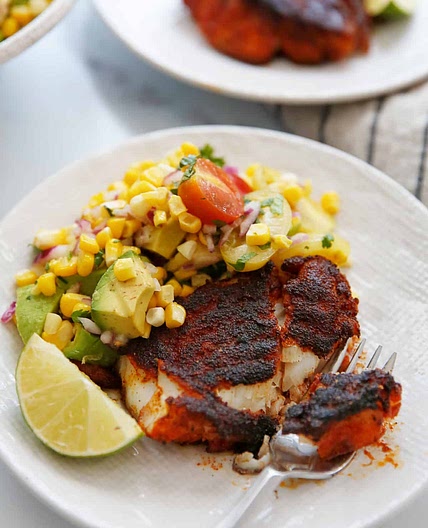 Cajun Blackened Fish
