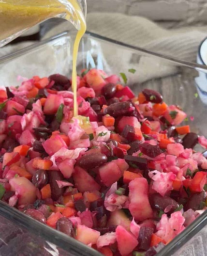 Ruby Red Vinegret Salad