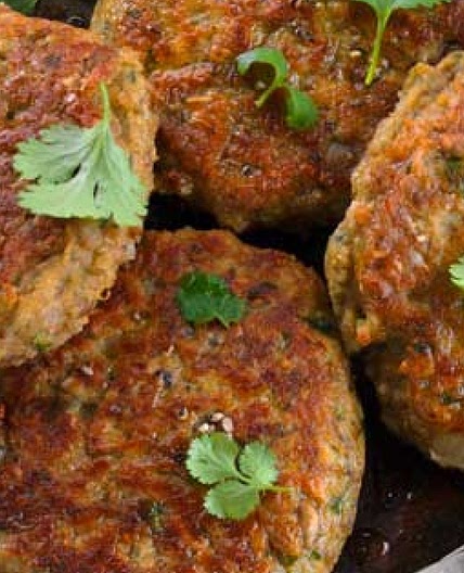 Spiced Lentil and Chickpea Patties