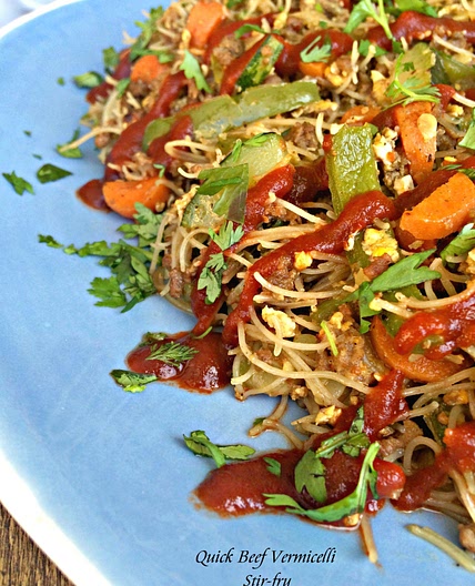 Beef Vermicelli Stir Fry