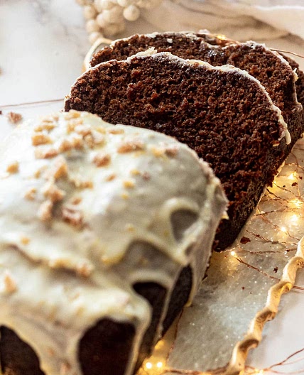Vegan Gingerbread Loaf Cake