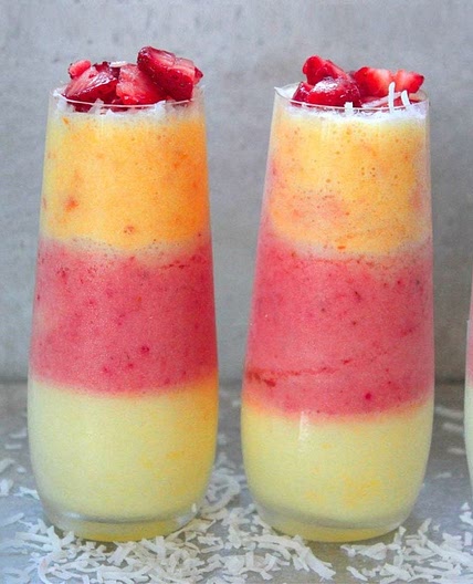 Triple-Layer Piña Coladas