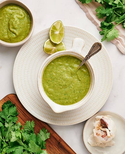 Creamy Avocado Salsa Verde