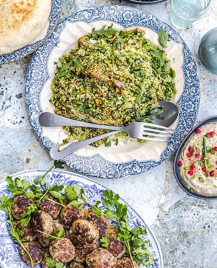 Semoule verte Yotam Ottolenghi