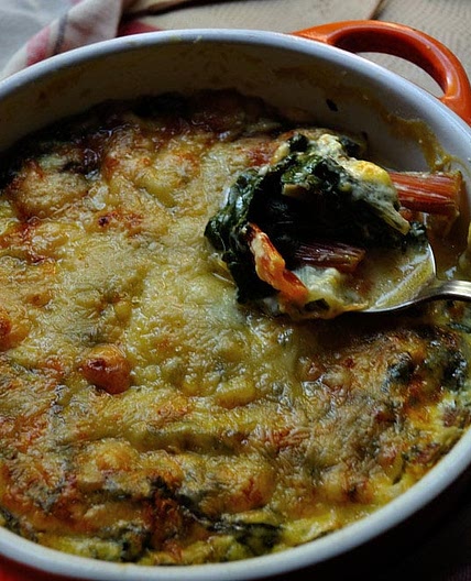 Swiss Chard au Gratin