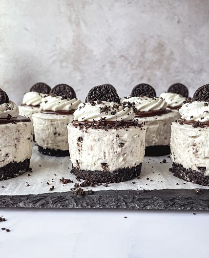 Mini Oreo Cheesecakes