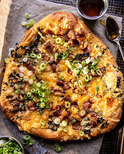 Bacon Gouda Pumpkin Pizza