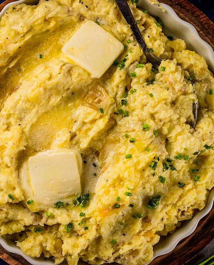 Instant Pot Garlic Mashed Potatoes