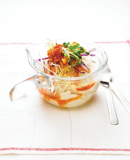 순두부김치샐러드 만드는 법