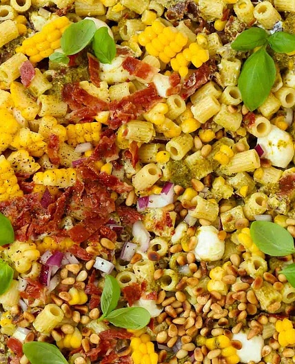 Pesto Pasta Salad {15 Minute Meal}