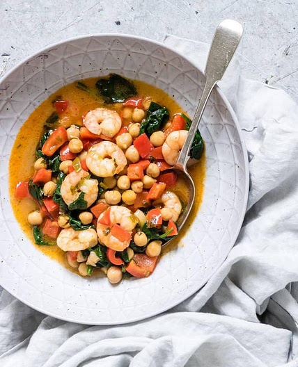 15 Minute Thai Prawn Curry