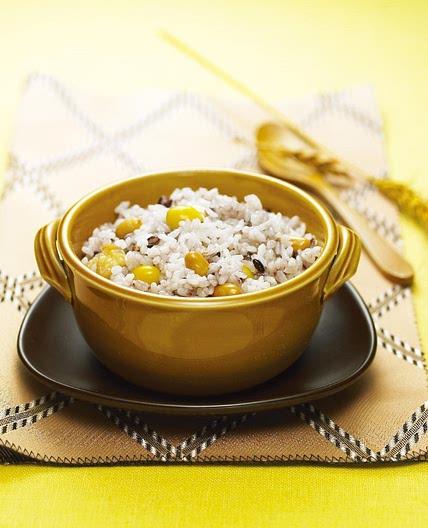 흑미견과류찰밥 만드는 법