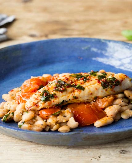 Baked Mediterranean Barramundi