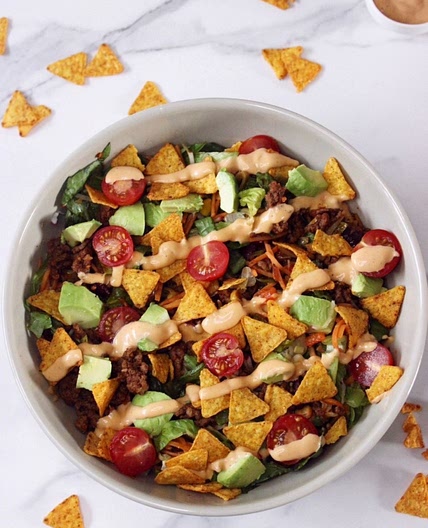 Healthy Taco Salad (Mexican Salad)