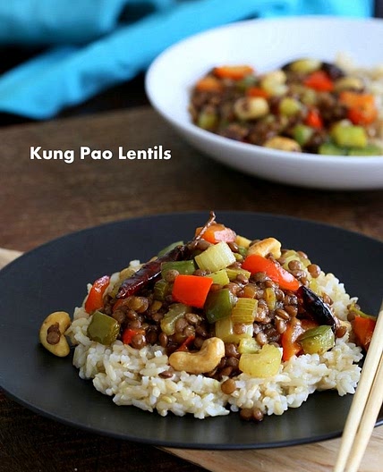 Kung Pao Lentils