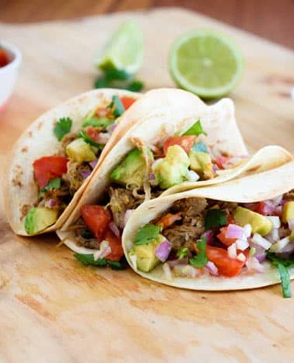 Smoked Pulled Pork Tacos