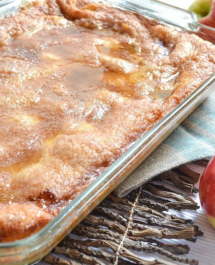 Apple Sopapilla Cheesecake