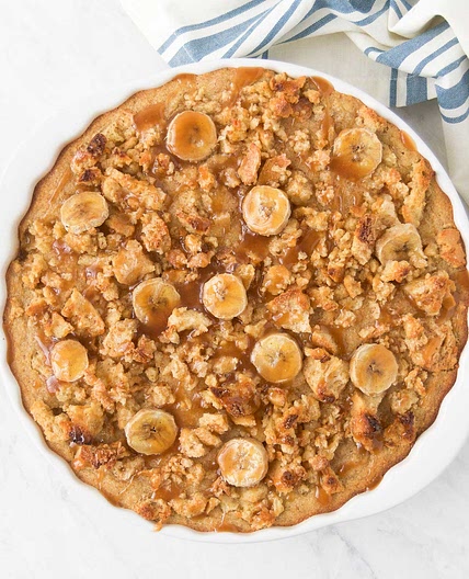 Banana Bread Cake (Bolo de Farinha de Rosca com Banana)