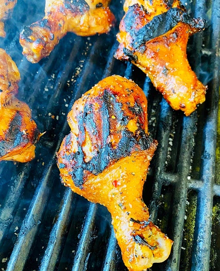 Grilled Thai Chicken Drumsticks