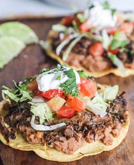 Barbacoa Tostadas