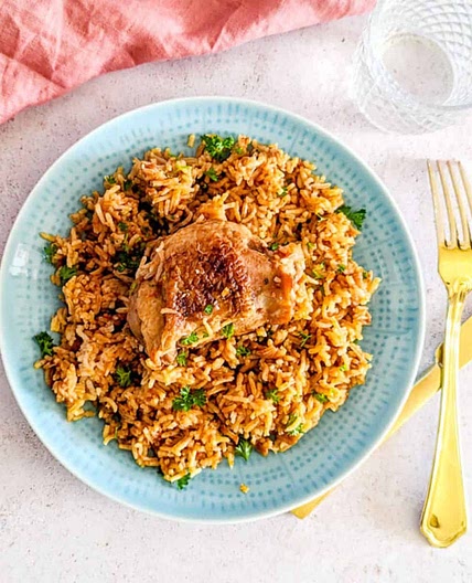 Slow Cooker Mexican Chicken and Rice