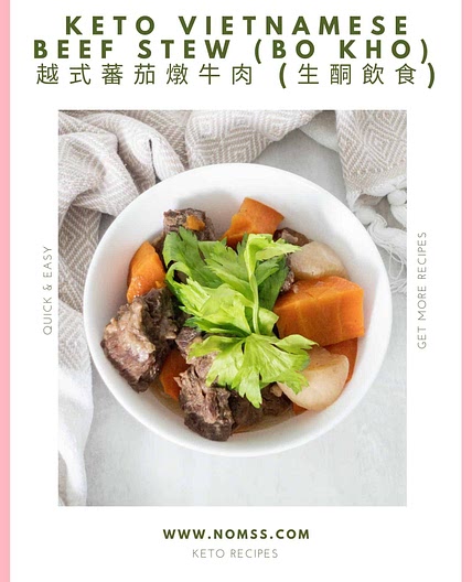 Keto Vietnamese Beef Stew (Bo Kho)