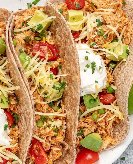 Crockpot or Instant Pot Chicken Tacos