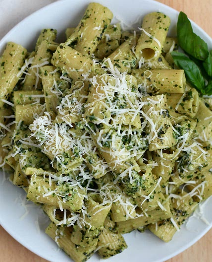 Pesto Rigatoni