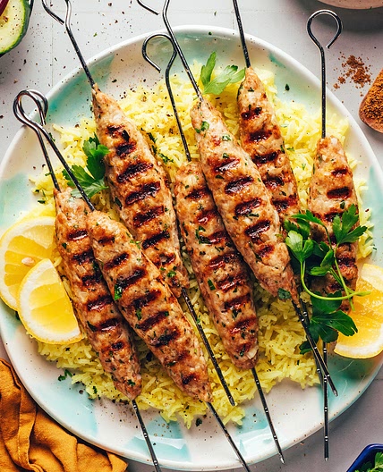 Chicken Kofta Kebabs (Middle Eastern-Inspired)