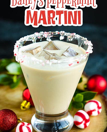 BAILEY'S PEPPERMINT MARTINI