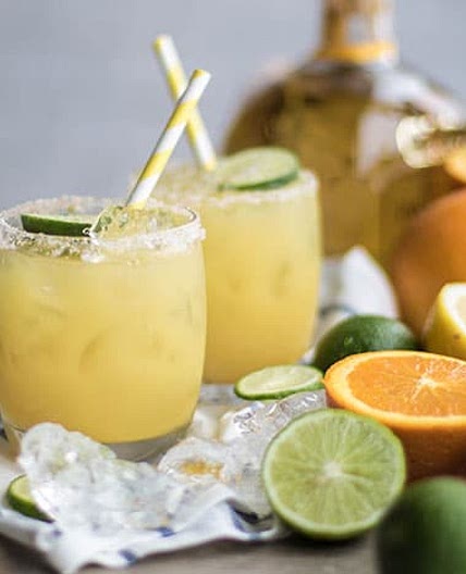 Healthy Scratch Margaritas (Naturally Fruit Sweetened!)