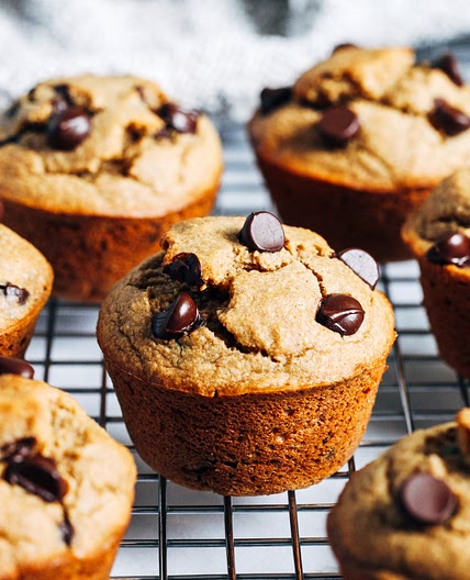 Vegan Banana Oatmeal Blender Muffins