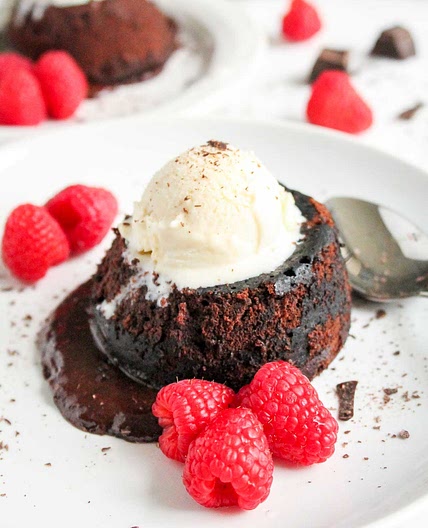 Molten Chocolate Cakes for Two