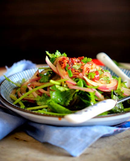 Chinese Coriander Salad