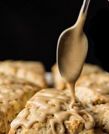 Ridiculously Easy Maple Pecan Scones