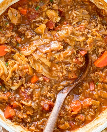 Cabbage Roll Soup Recipe