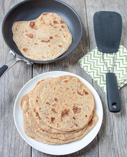 Homemade Whole Wheat Tortillas