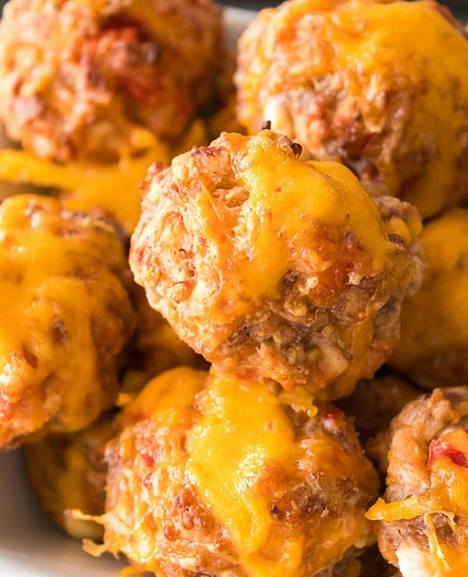 Sausage Balls With Cream Cheese And Rotel