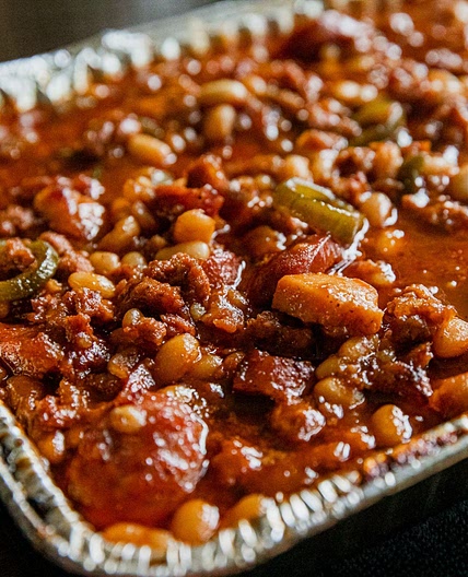 Spicy Cowboy Beans